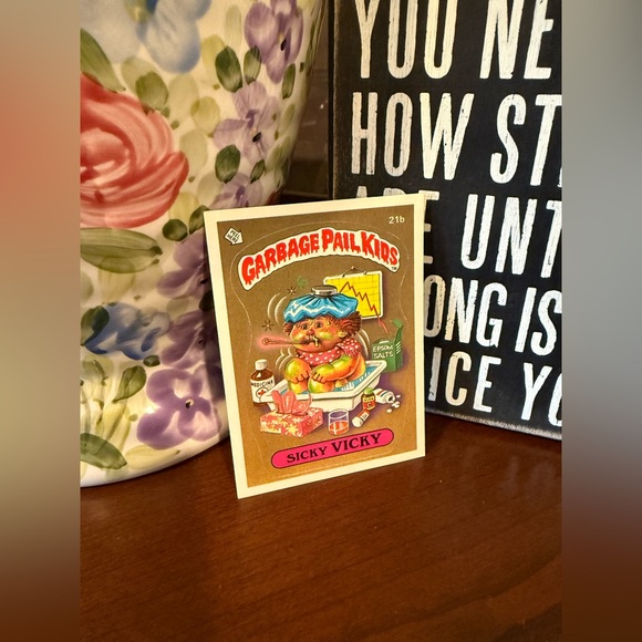 Other - Garbage Pail Kids Trading Card - Sicky Vicky
